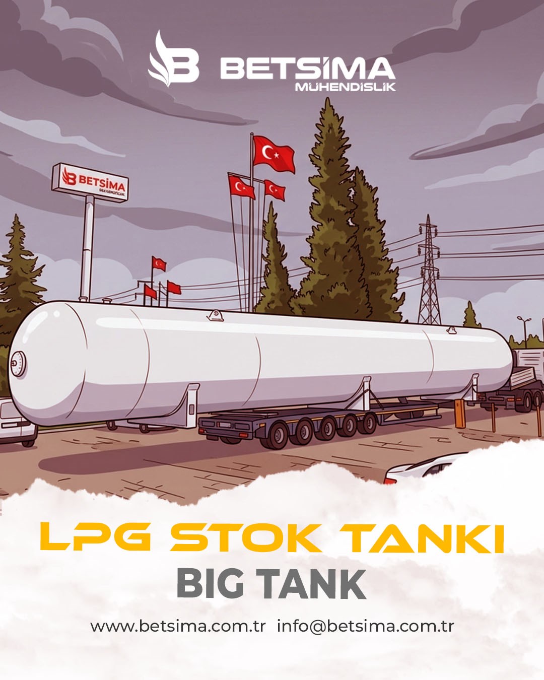 LPG Stok Tankı Nedir? Güvenli LPG Depolama Çözümleri ve Teknik Özellikler